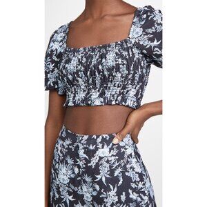Tigerlily Akari Shirred Bodice Top